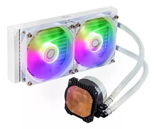 Water Cooler Cooler Master Masterliquid Ml240l V2 Rgb Branco