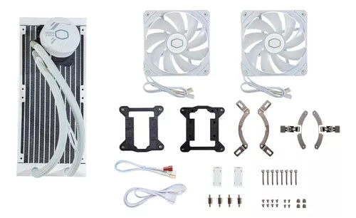 Water Cooler Cooler Master Masterliquid Ml240l V2 Rgb Branco